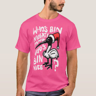 T-shirt Poule de la poubelle de Noël Poule de la poubelle