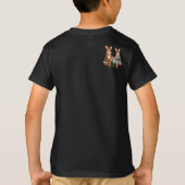 T-shirt Poule de Pâques Famille de chasse Oeufs (Dos)