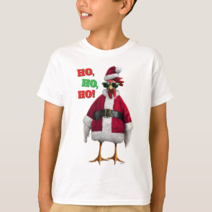 T-shirt Poule de Père Noël