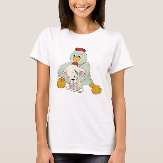 T-shirt Poule et souris (Devant)