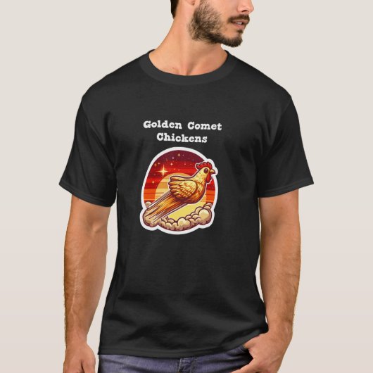 T-shirt Poule Golden Comet (Devant)