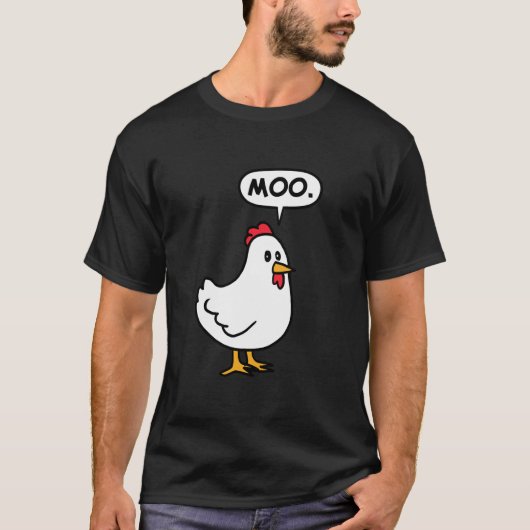 T-shirt Poule Moo (Devant)