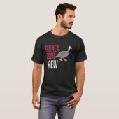 T-shirt Poule Pintade Volaille Équipe (Devant entier)