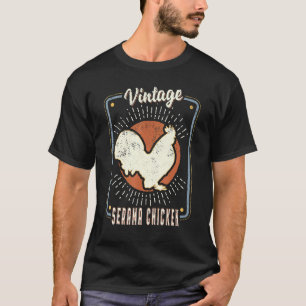T-shirt Poule Serama Vintage Rétro Classique Amour des Ani