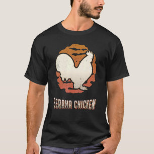 T-shirt Poule Serama Vintage Rétro Classique Animal Couche