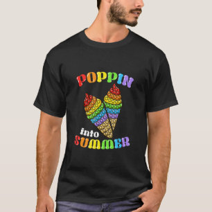 T-shirt Pouler Dans La Pop D'Été Il Fidget Cone Crème De G