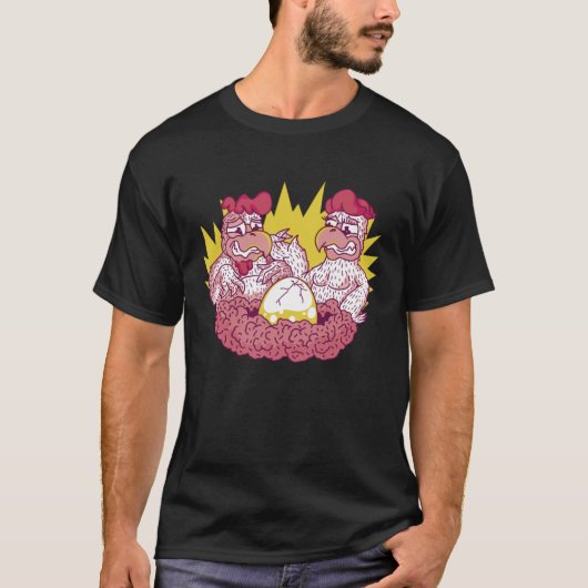 T-shirt Poules de Famille (Devant)