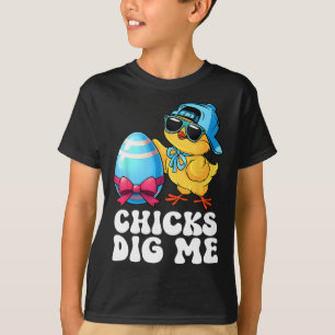 T-shirt Poules Drôles Me Draguent Pour Hommes Garçons Enfa