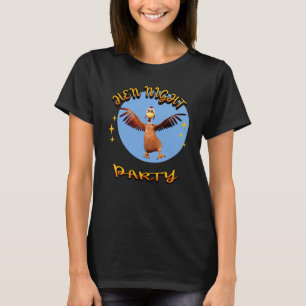 T-shirt Poules drôles Soirée de poulet humour de fête