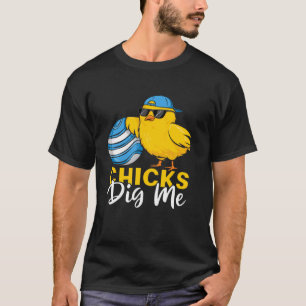 T-shirt Poules Me Creusent Pâques Tout-Petits Garçons Homm