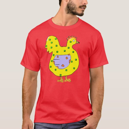 T-shirt poulet (Devant)