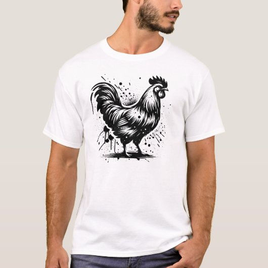 T-shirt Poulet (Devant)
