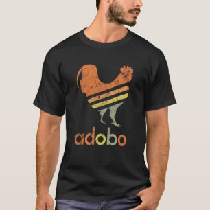 T-shirt Poulet Adobo Animaux Agriculteurs Orange