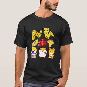 T-shirt Poulet Aile Poulet Aile Hotdog Et Bologne Pour K