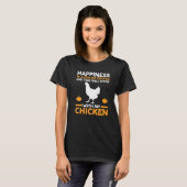 T-shirt Poulet Café (Devant entier)