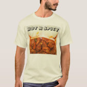 T-SHIRT POULET CHAUD ET ÉPICÉ (Devant)