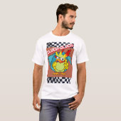 T-shirt poulet cluck (Devant entier)