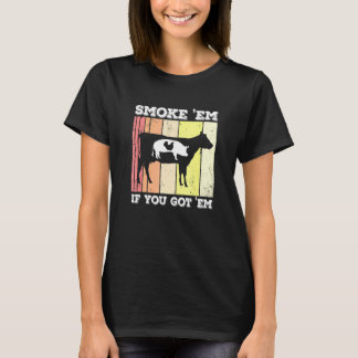 T-shirt Poulet Cochon Boeuf Fumer Em Griller Pitmaster Fum