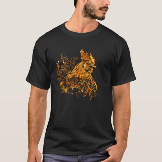 T-shirt Poulet Cool (Devant)