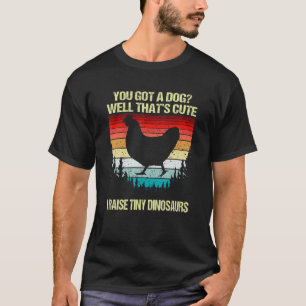 T-shirt Poulet cool Pour Agriculteur Je Soulève De Petits