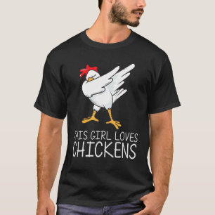 T-shirt Poulet Cool Pour Filles Enfant Dabant Volailles P