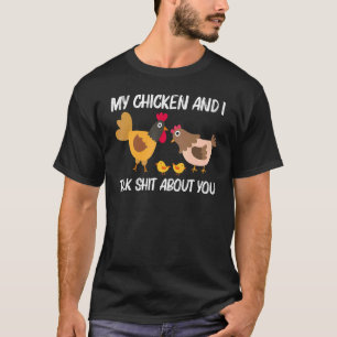 T-shirt Poulet Cool Pour Hommes Femmes Coq Poule Poussins