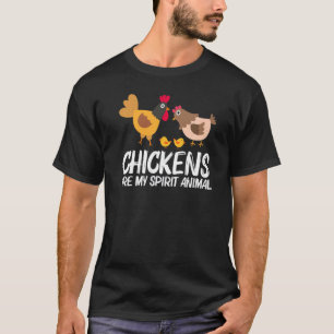 T-shirt Poulet cool Pour Hommes Femmes Rooster Hen Poussin