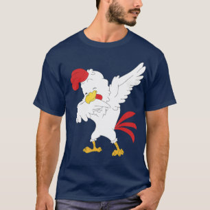 T-shirt Poulet Dabbing Fermier Dab Dance OEuf d'élevage