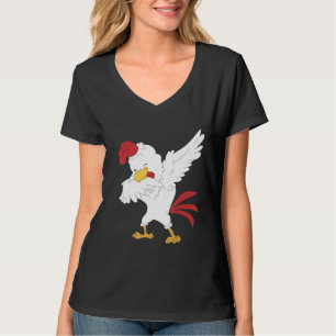 T-shirt Poulet Dabbing Fermier Dab Danse Agriculture Oeuf 