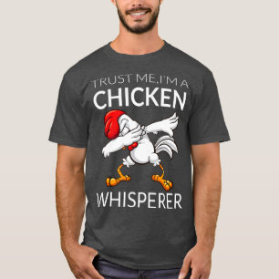 T-shirt Poulet Dabbing Poulet Whisperer Drôle mignon