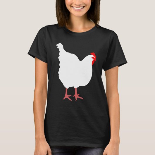 T-shirt Poulet de ferme (Devant)
