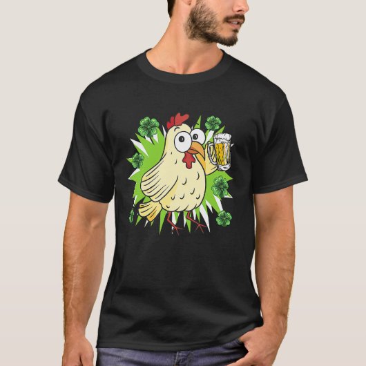 T-shirt Poulet de la Saint-Patrick (Devant)