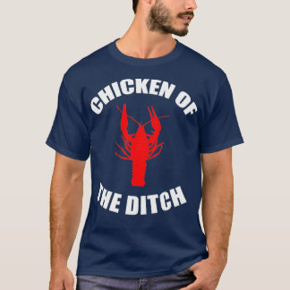 T-shirt Poulet De L'Écrasoir De Poisson-Écran Ditch Parti 