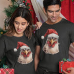 T-shirt Poulet de Noël<br><div class="desc">Cette conception peut être personnalisée dans la zone fournie en modifiant la photo et/ou le texte. Vous pouvez également le customiser en cliquant sur Personnaliser ce Modèle, puis en choisissant l'option cliquer pour customiser et supprimer ou modifier la couleur de l'arrière - plan, ajouter du texte, modifier la couleur ou...</div>