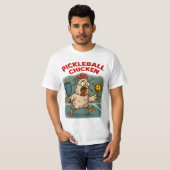 T-shirt Poulet de pickleball (Devant entier)