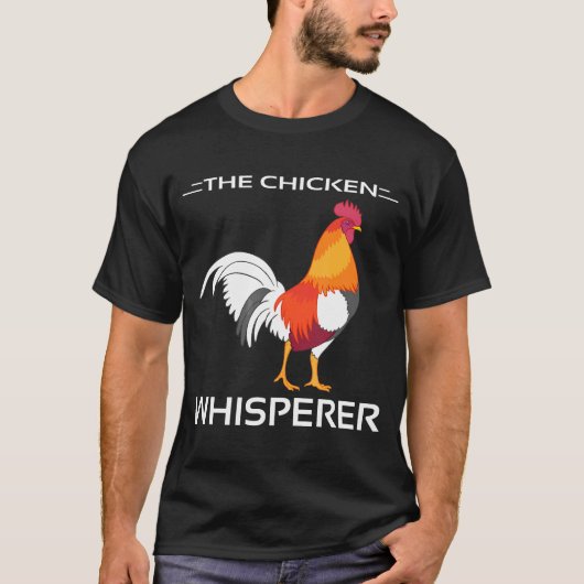 T-shirt Poulet de poulet à Whisperer T (Devant)