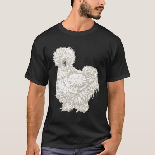 T-shirt Poulet de Silkie (Devant)