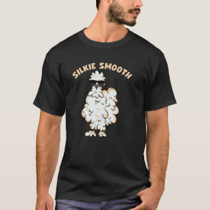 T-shirt Poulet de Silkie Silkie lisse Poulet de Silkie
