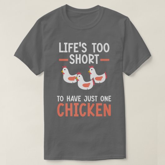 T-shirt Poulet d'élevage Poulet de poulets Whisper ferme V (Design devant)