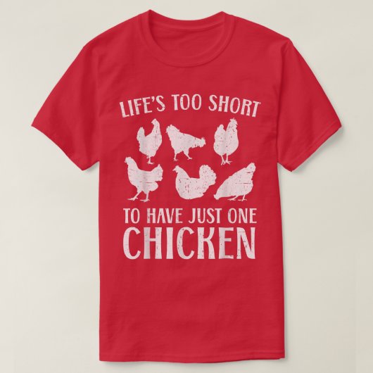 T-shirt Poulet d'élevage Poulet de poulets Whisper ferme V (Design devant)