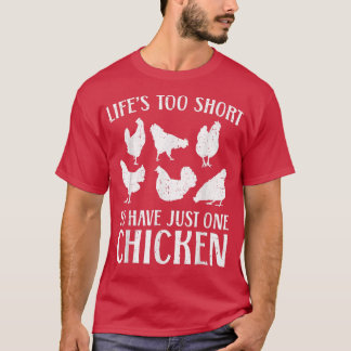 T-shirt Poulet d'élevage Poulet de poulets Whisper ferme V