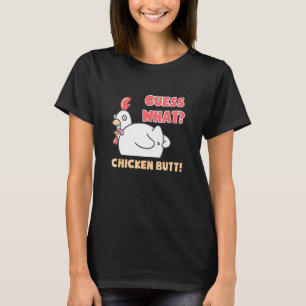 T-shirt Poulet Devinez Ce Poulet Beurre Poulet