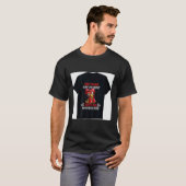 T-shirt Poulet Drôle Arrête de Demander Pourquoi Je Poules (Devant entier)