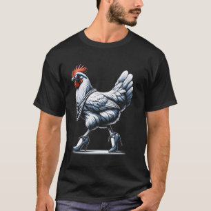 T-shirt Poulet Drôle Frit mais Graphique Femmes Poulet Inc