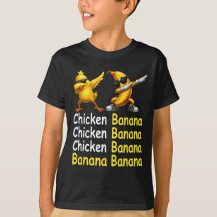 T-shirt Poulet Drôle Nana Pour Hommes Femmes Adolescents E