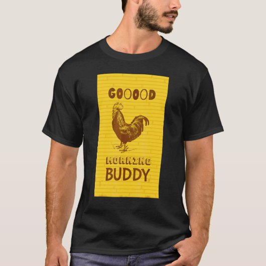 T-shirt Poulet du matin (Devant)