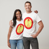 T-shirt Poulet en caoutchouc (Unisexe)