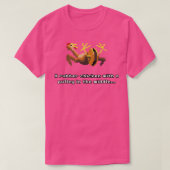 T-shirt Poulet en caoutchouc (Design devant)