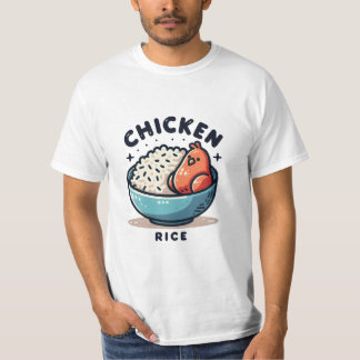 T-shirt Poulet et riz