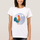 T-shirt Poulet et soleil (Devant)